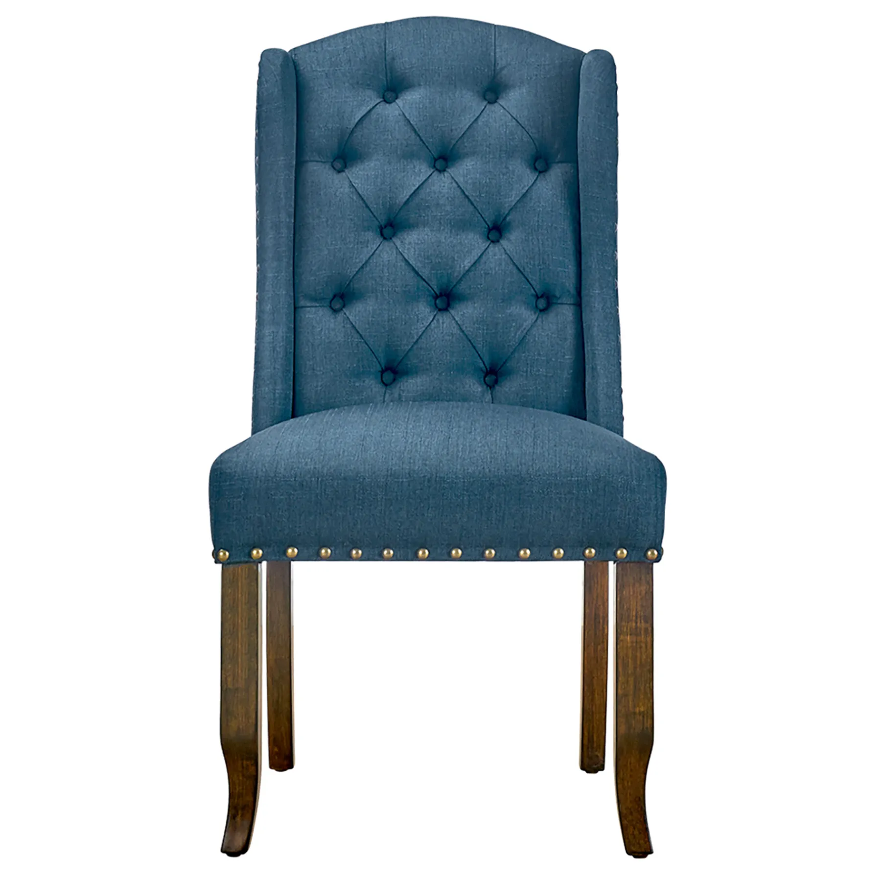 * Aahmad Iii Azure Wingback Dining Chair Discount< Dining Chairs & Benches