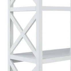 * Adelaide White Bookshelf Gift Selection< Office