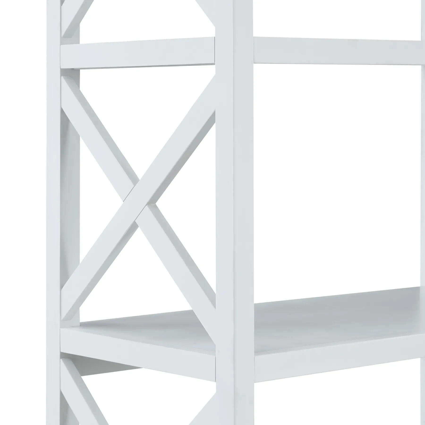 * Adelaide White Bookshelf Gift Selection< Office