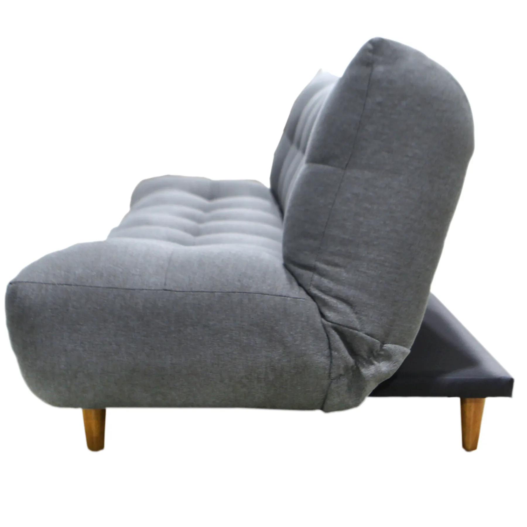 * Arya Grey Fabric Tufted Sofa Bed Bargain Sale< Sofas & Settees & Loveseats