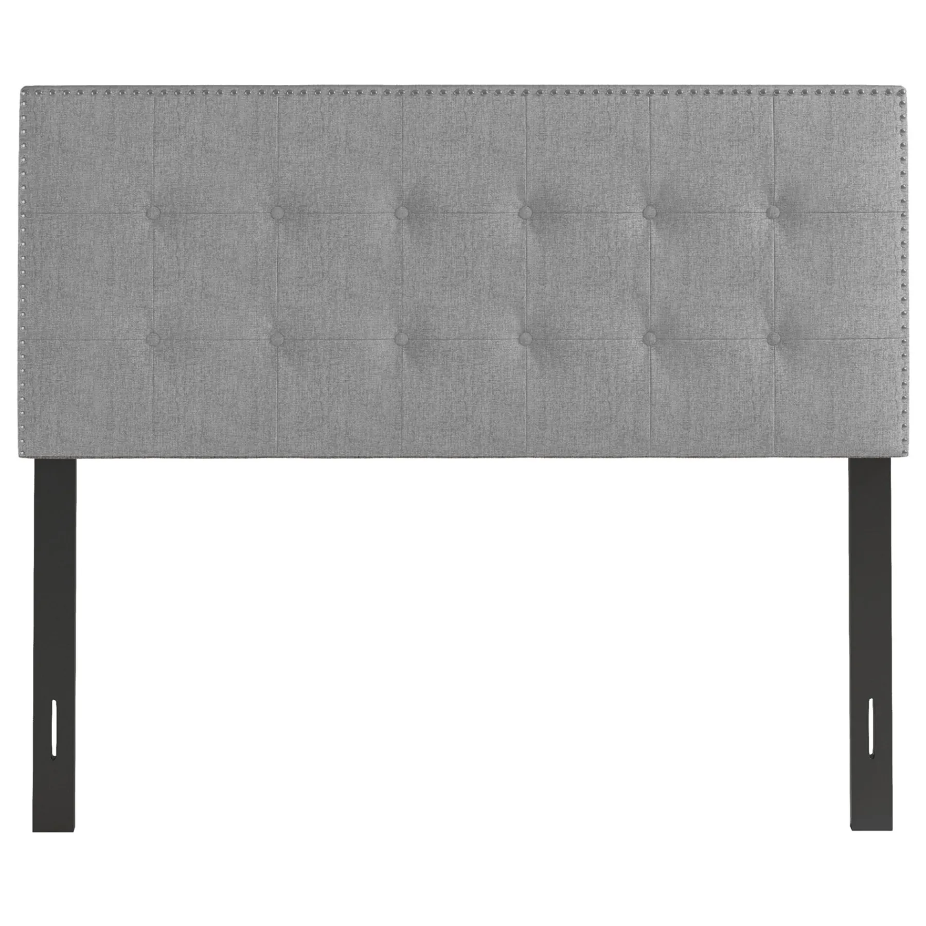 * Brian Grey Tufted Headboard, Queen Bargain Sale< Bedroom