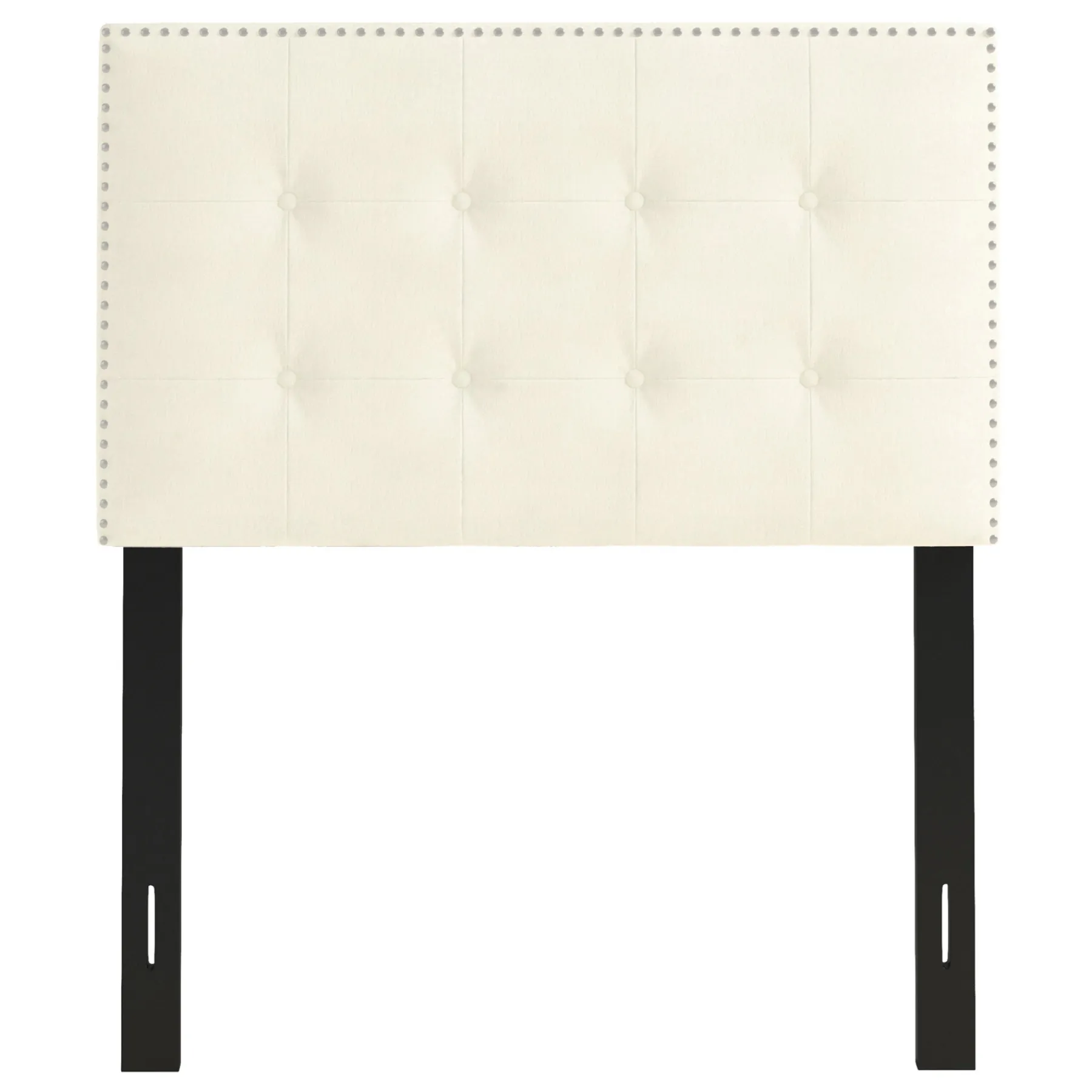 * Brian Oyster Tufted Headboard, Twin Discount Online< Bedroom