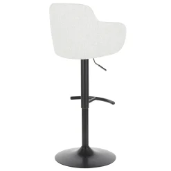 * Bryce Adjustable Barstool, Light Grey Opening Sales< Dining Tables & Sets