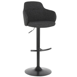 * Bryce Adjustable Barstool, Dark Grey Good Quality< Dining Tables & Sets