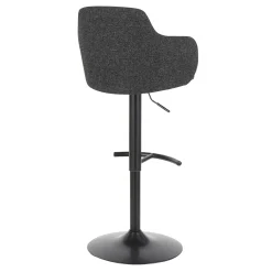 * Bryce Adjustable Barstool, Dark Grey Good Quality< Dining Tables & Sets