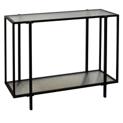 * Cooper Metal Console Table Black Outlet< Entryway Furniture