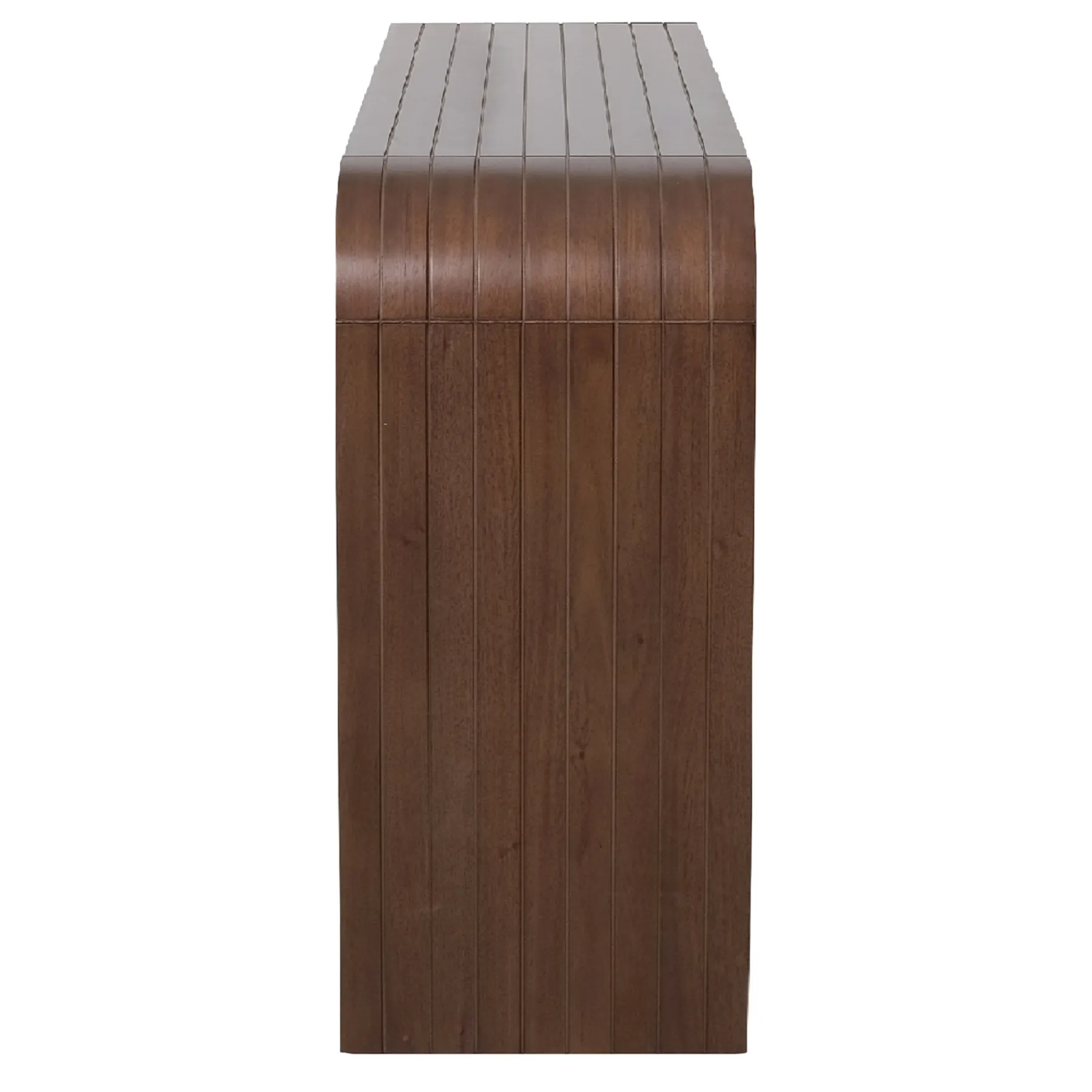 * Cora Curved Wood Console Table Exquisite Gifts< Entryway Furniture