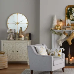 * Coventry White Cross Cabinet Bargain Sale< Cabinets & Chests