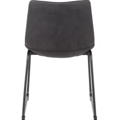 * Drake Modern Industrial Dining Chair, Dark Grey Promotion< Dining Chairs & Benches