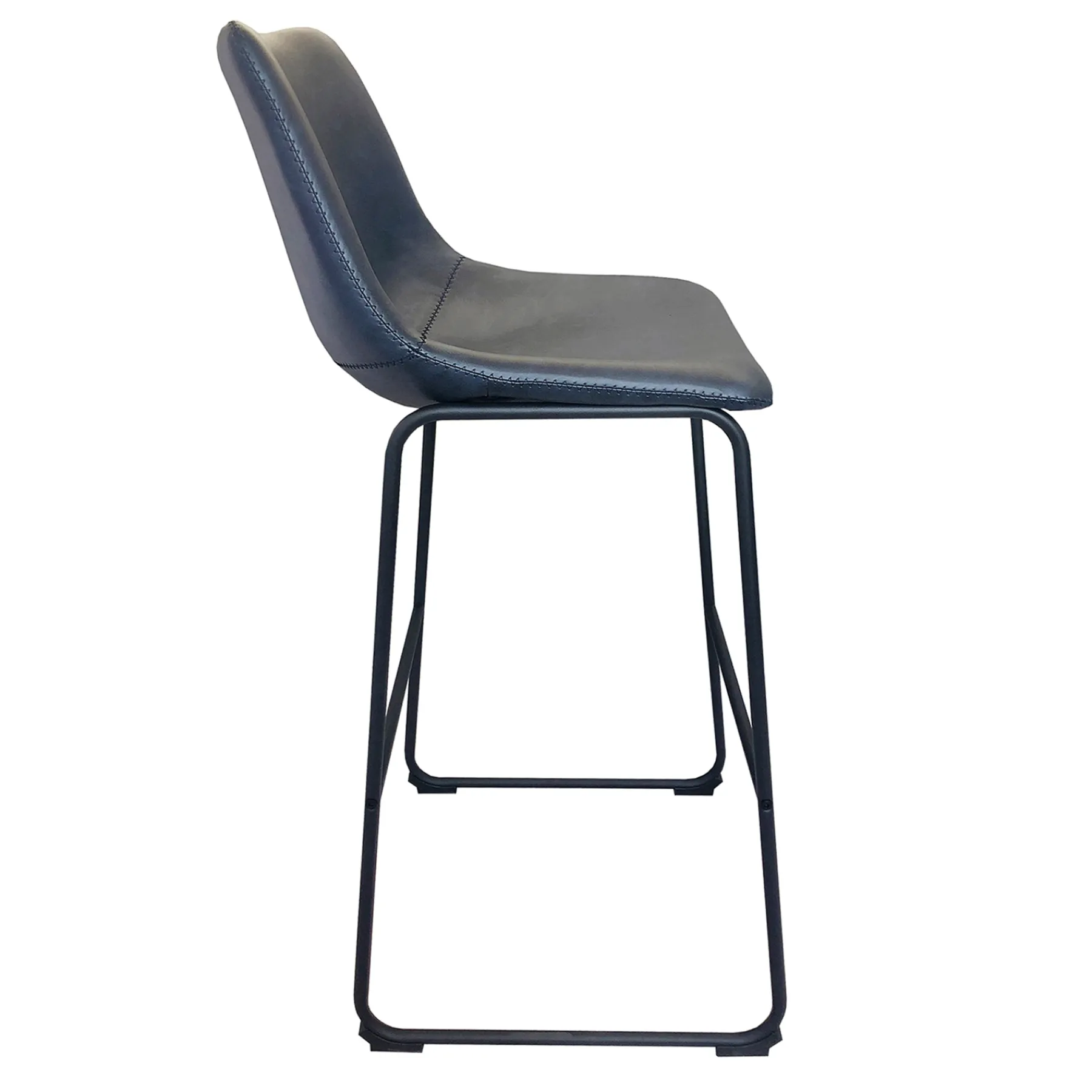 * Drake Navy Blue Barstool, Kd Clearance< Barstools