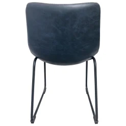 * Drake Navy Blue Dining Chair, Kd Premium< Dining Chairs & Benches