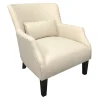 * Emilee Cream Upholstered Accent Chair Premium< Accent Chairs