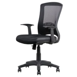 * Enzo Black Adjustable Office Chair Less Expensive< Office