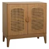 * Found & Fable Lena Rattan Cabinet Opening Sales< Cabinets & Chests
