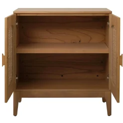 * Found & Fable Lena Rattan Cabinet Opening Sales< Cabinets & Chests