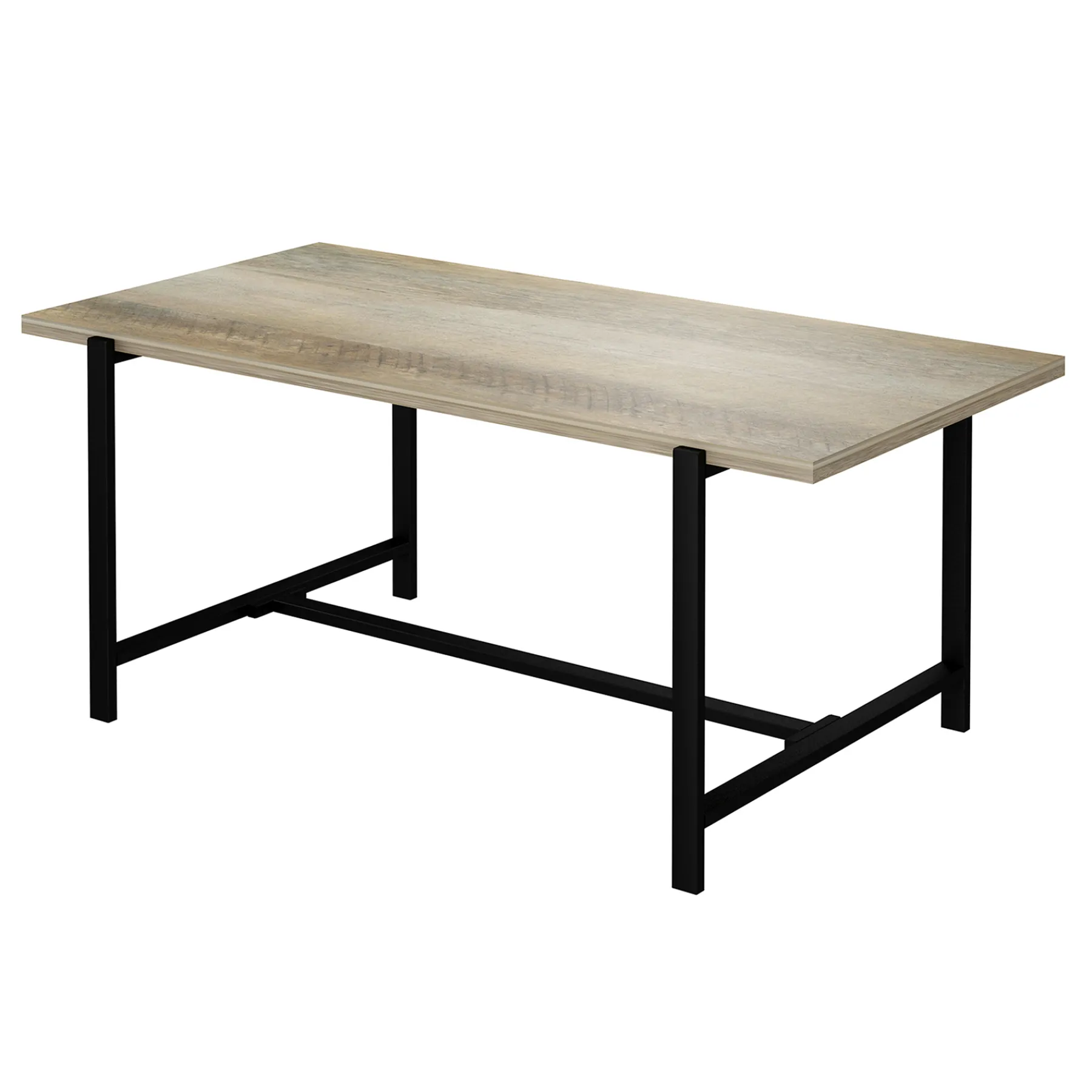 * Found & Fable Loggy Wood & Metal Dining Table, 71 Good Quality< Dining Tables & Sets