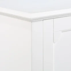 * Grace Mitchell Asbury White 2-Door Cabinet Premium< Cabinets & Chests