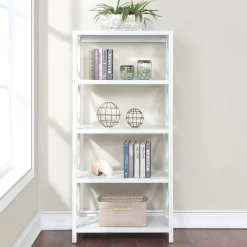 * Grace Mitchell Asbury White 2-Door Cabinet Premium< Cabinets & Chests