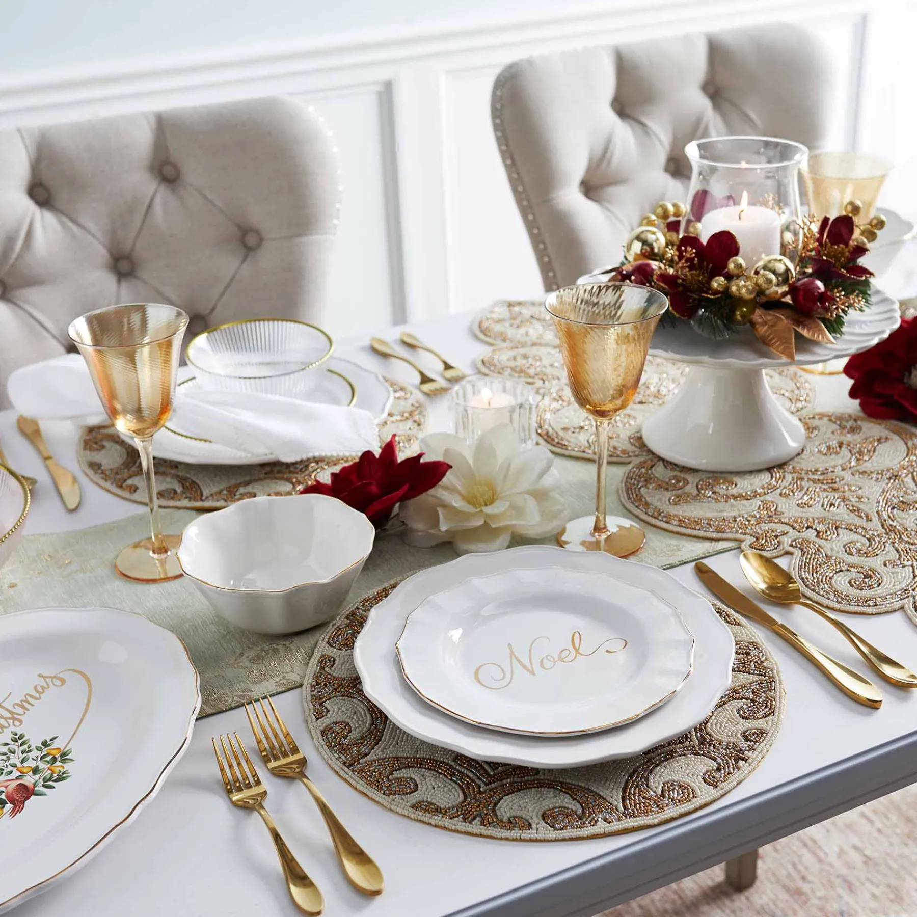* Grace Mitchell Bobbi Dining Chair, Cream Discount Online< Dining Chairs & Benches