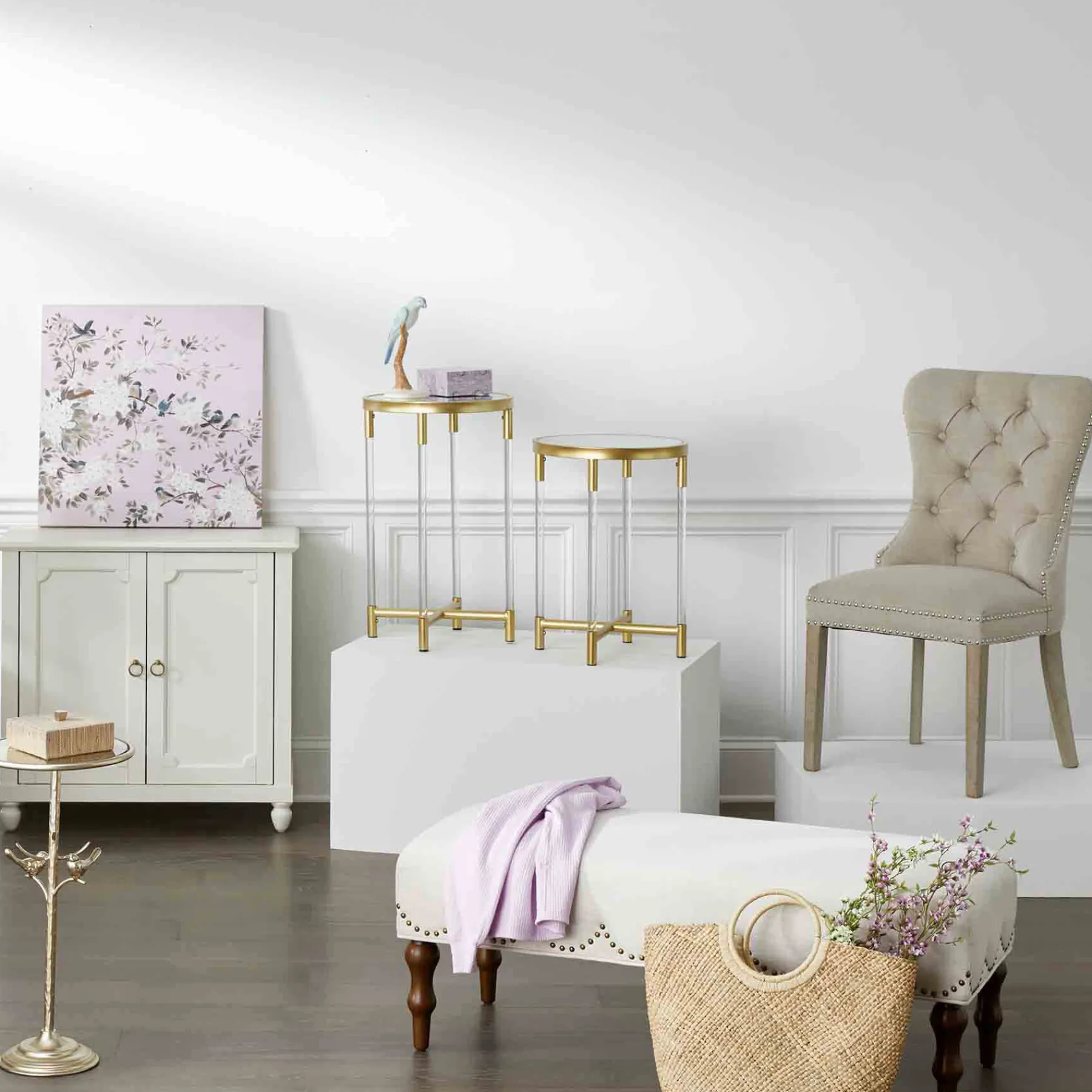 * Grace Mitchell Bobbi Dining Chair, Cream Discount Online< Dining Chairs & Benches