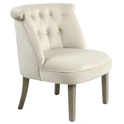 * Grace Mitchell Roxanne Accent Chair, Ivory Promotion< Accent Chairs