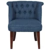 * Grace Mitchell Roxanne Accent Chair, Blue Kd Low Price< Accent Chairs