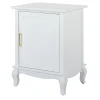 * Grace Mitchell Scarlett White 1-Door Cabinet Promotion< Cabinets & Chests