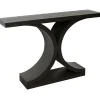 * Greenwich Curved Console Table, Brown Clearance< Entryway Furniture
