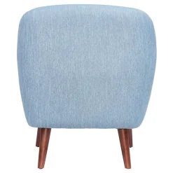 * Honeybloom Braxton Blue Arm Chair Good Quality< Accent Chairs