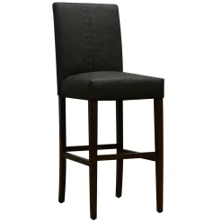 * Honeybloom Brown Baseball Stitch Barstool Low Price< Barstools