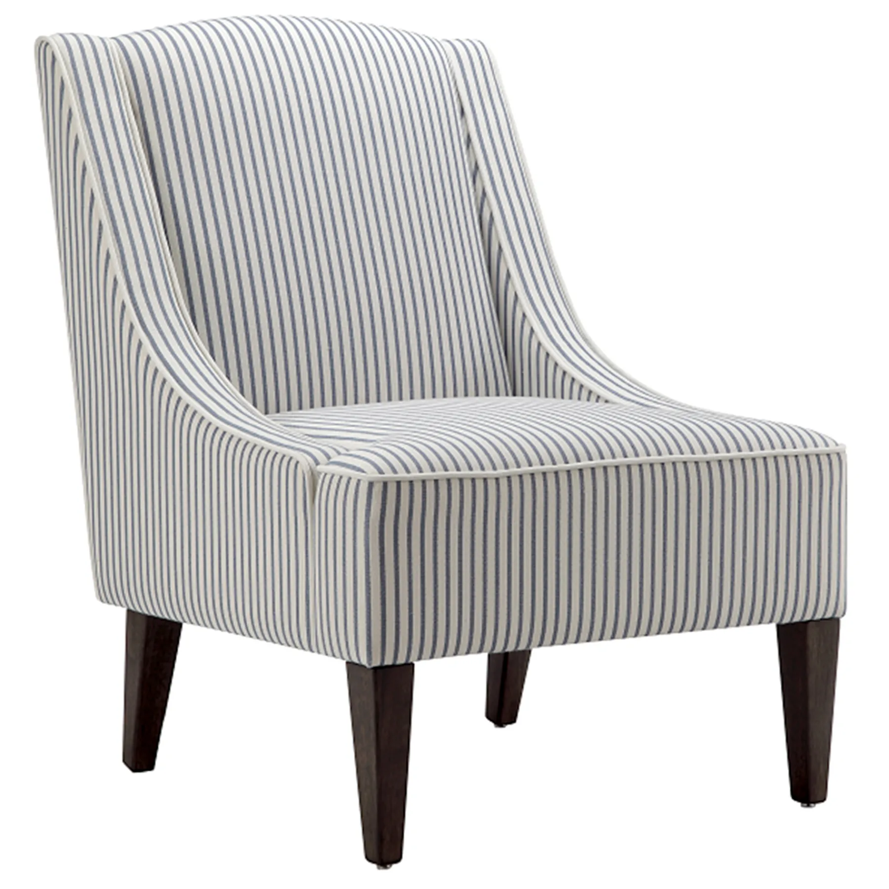 * Honeybloom Kayson Striped Accent Chair Flash Sale< Accent Chairs