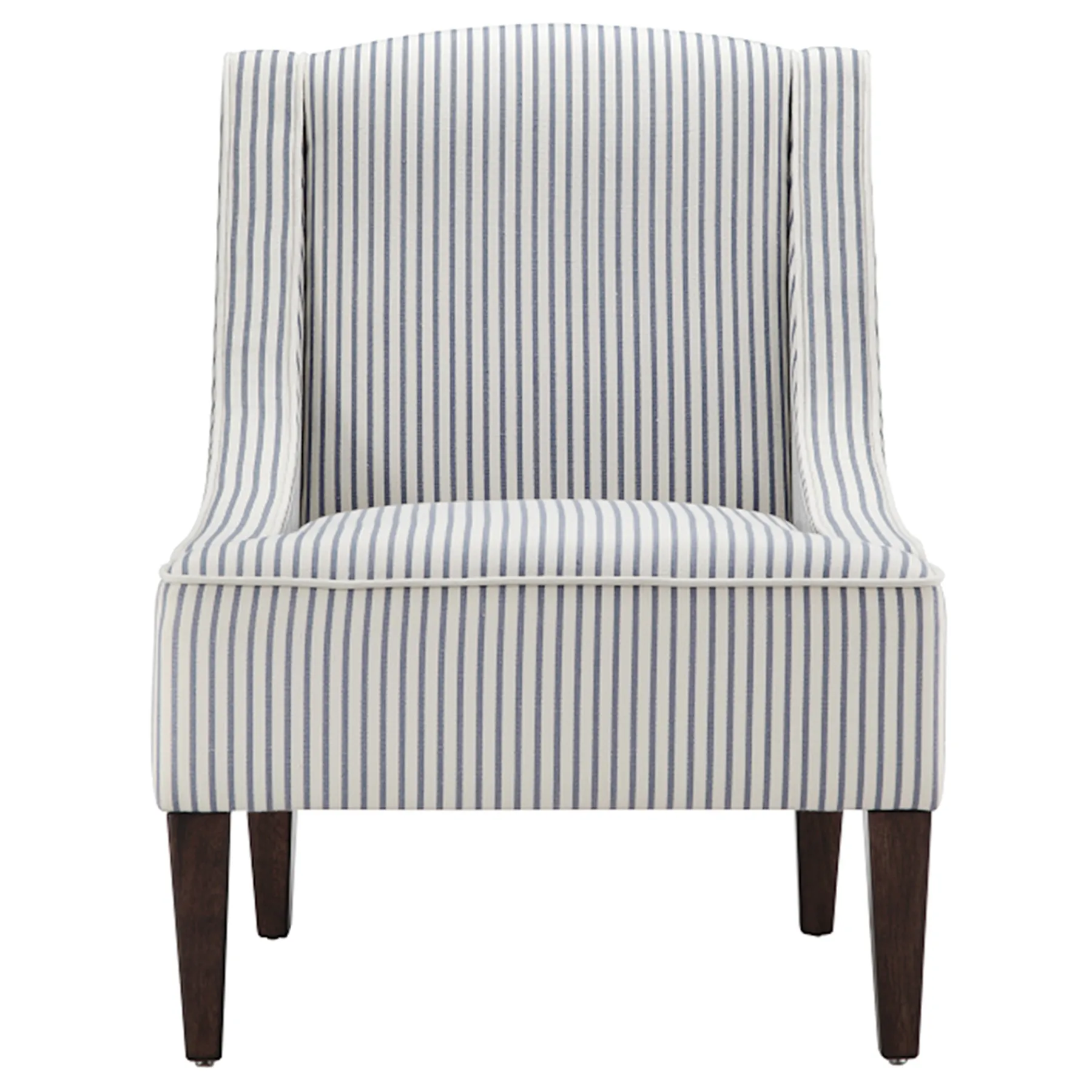 * Honeybloom Kayson Striped Accent Chair Flash Sale< Accent Chairs
