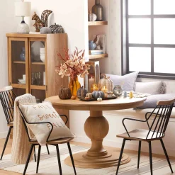 * Honeybloom Penelope Pedestal Base-Top Sold Separately 24 Good Quality< Dining Tables & Sets