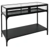 * Honeybloom Sage Frost Display Console Table Good Quality< Entryway Furniture