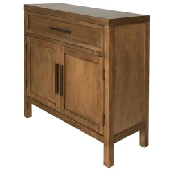 * Honeybloom Samuel 1-Drawer 2-Door Wooden Cabinet Online Discount< Cabinets & Chests