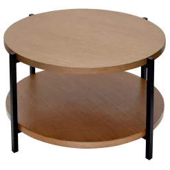 * Honeybloom Sienna Wood & Metal Coffee Table Cheaper< Coffee & End Tables