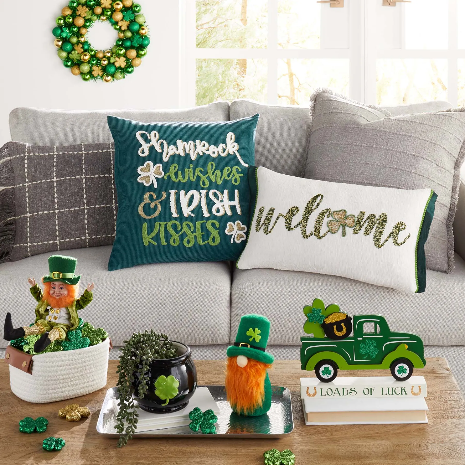 * Honeybloom Stone Light Grey Sofa Bargain Sale< Sofas & Settees & Loveseats