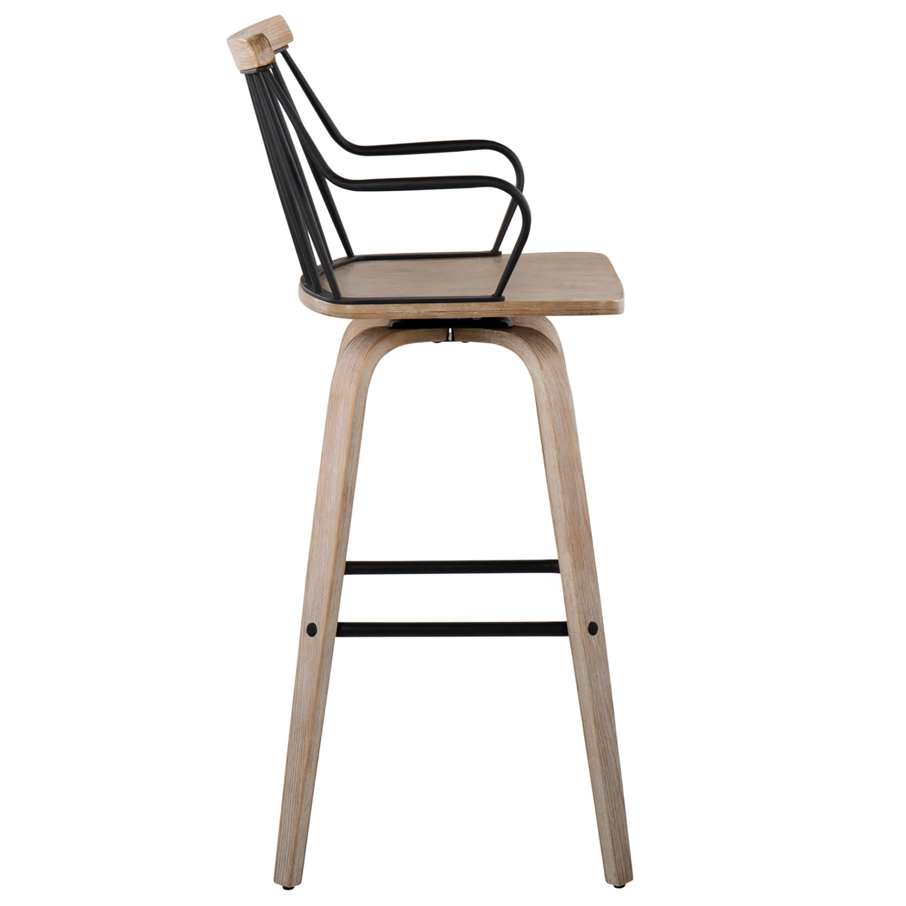 * Honeybloom Whitley Swivel Barstool Opening Sales< Barstools