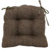 * Jasper Chestnut Chair Pad Online Discount< Dining Chair Cushions & Pads