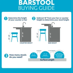 * Joseph Dark Grey Backless Barstool, 29 Discount Online< Dining Chairs & Benches