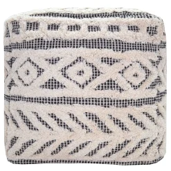 * Kai Diamond Tufted Pouf, 16 Outlet< Ottomans & Poufs