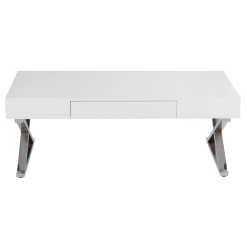 * Laila Ali Astrid White Coffee Table Cheaper< Coffee & End Tables