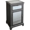 * Laura 1 Drawer 1 Door Shutter Mirror Cabinet Featured< Cabinets & Chests