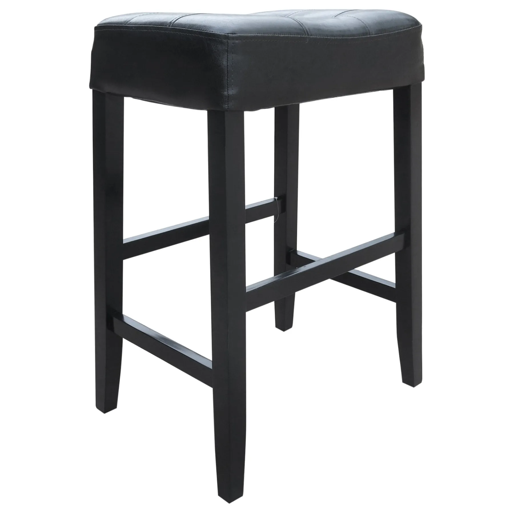 * Madison Black Backless Barstool, 29 Outlet< Barstools