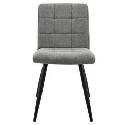 * Mia Grey Quilted Dining Chair Discount< Dining Chairs & Benches