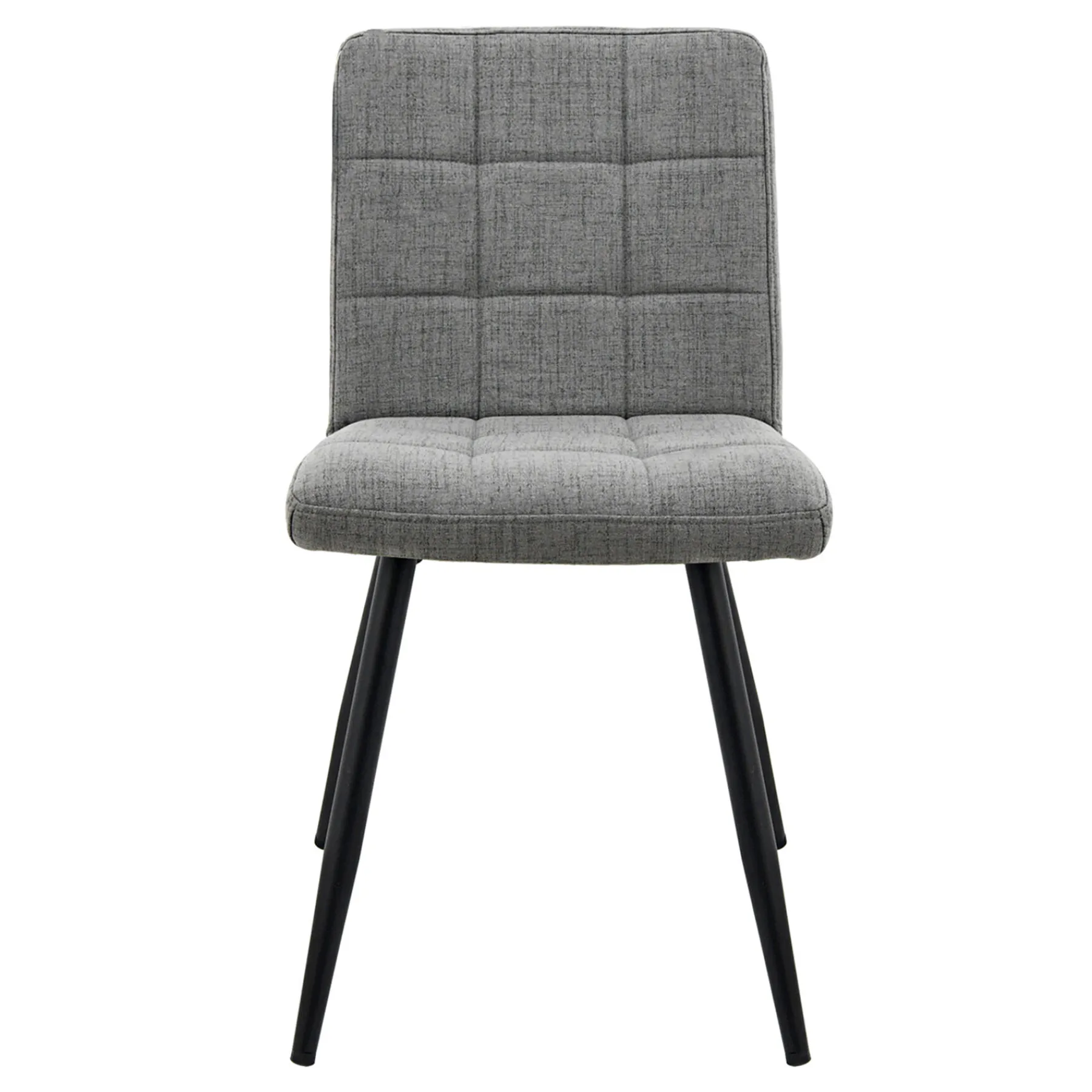 * Mia Grey Quilted Dining Chair Discount< Dining Chairs & Benches