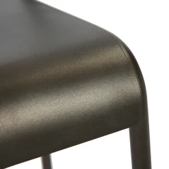 * Nova Dark Grey Metal Dining Chair Less Expensive< Dining Chairs & Benches