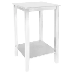 * Pratt White Square Accent Table, 25 Cheaper< Accent Tables