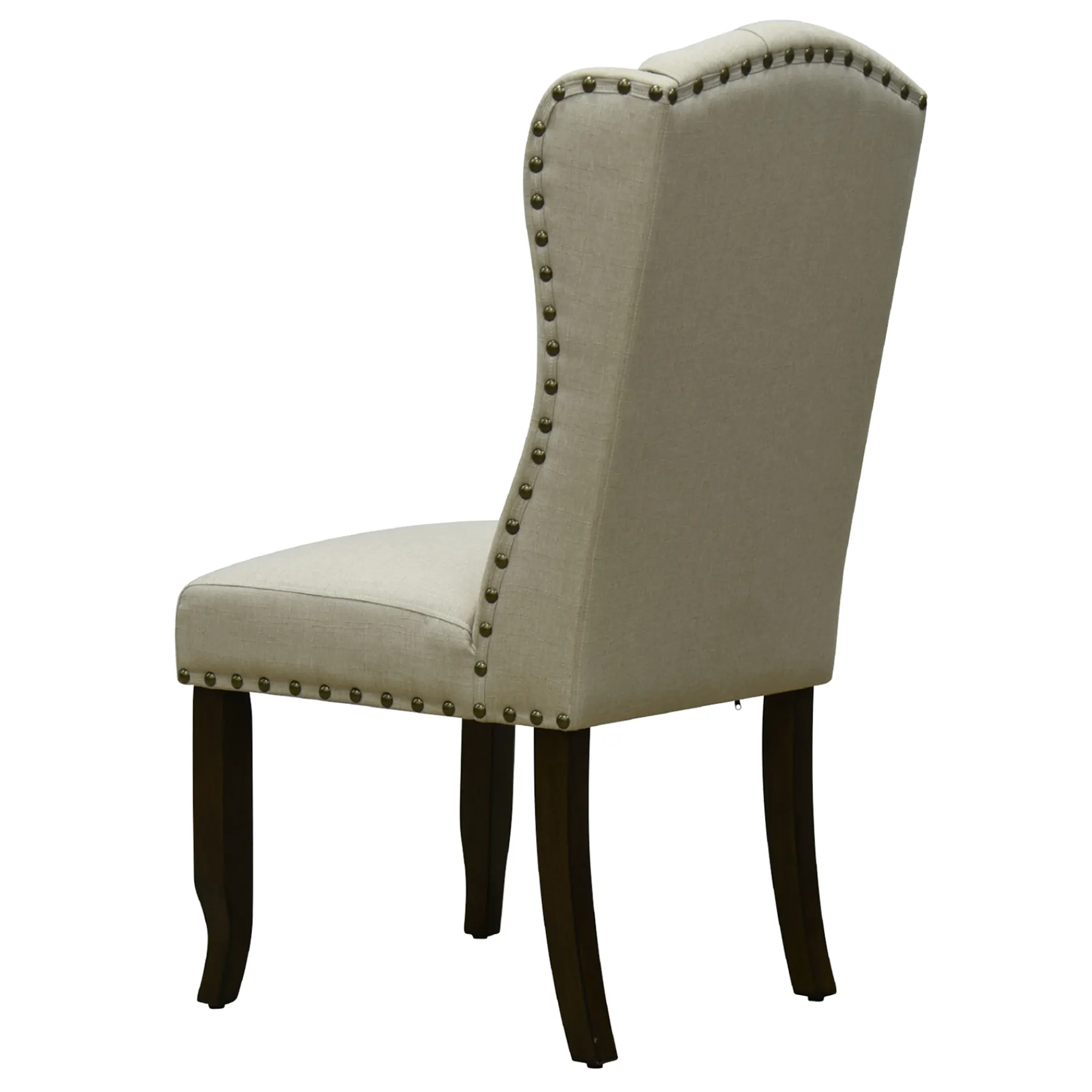 * Providence Aahmad Winged Dining Chair, Beige Promotion< Dining Chairs & Benches