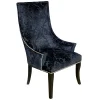 * Providence Chatham Damask Velvet Accent Chair, Black Outlet< Accent Chairs